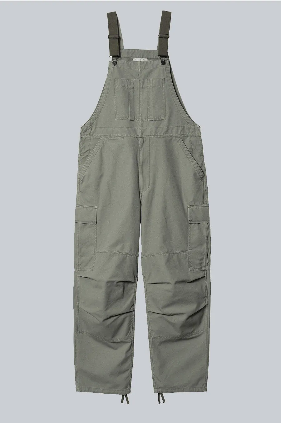 CARHARTT WIP CARGO BIB OVERALL DOLLAR GREEN