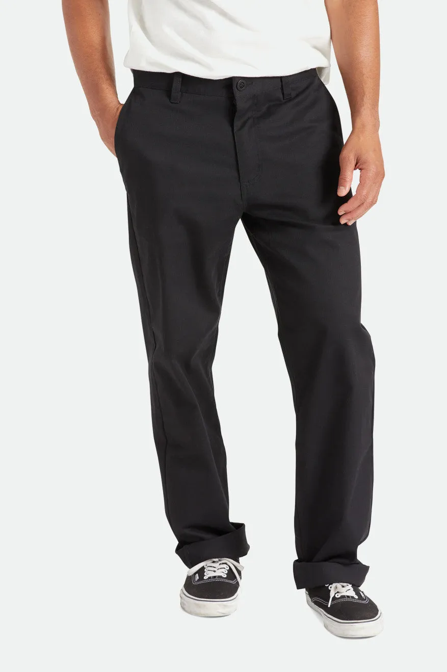 Choice Chino Relaxed Pant - Black