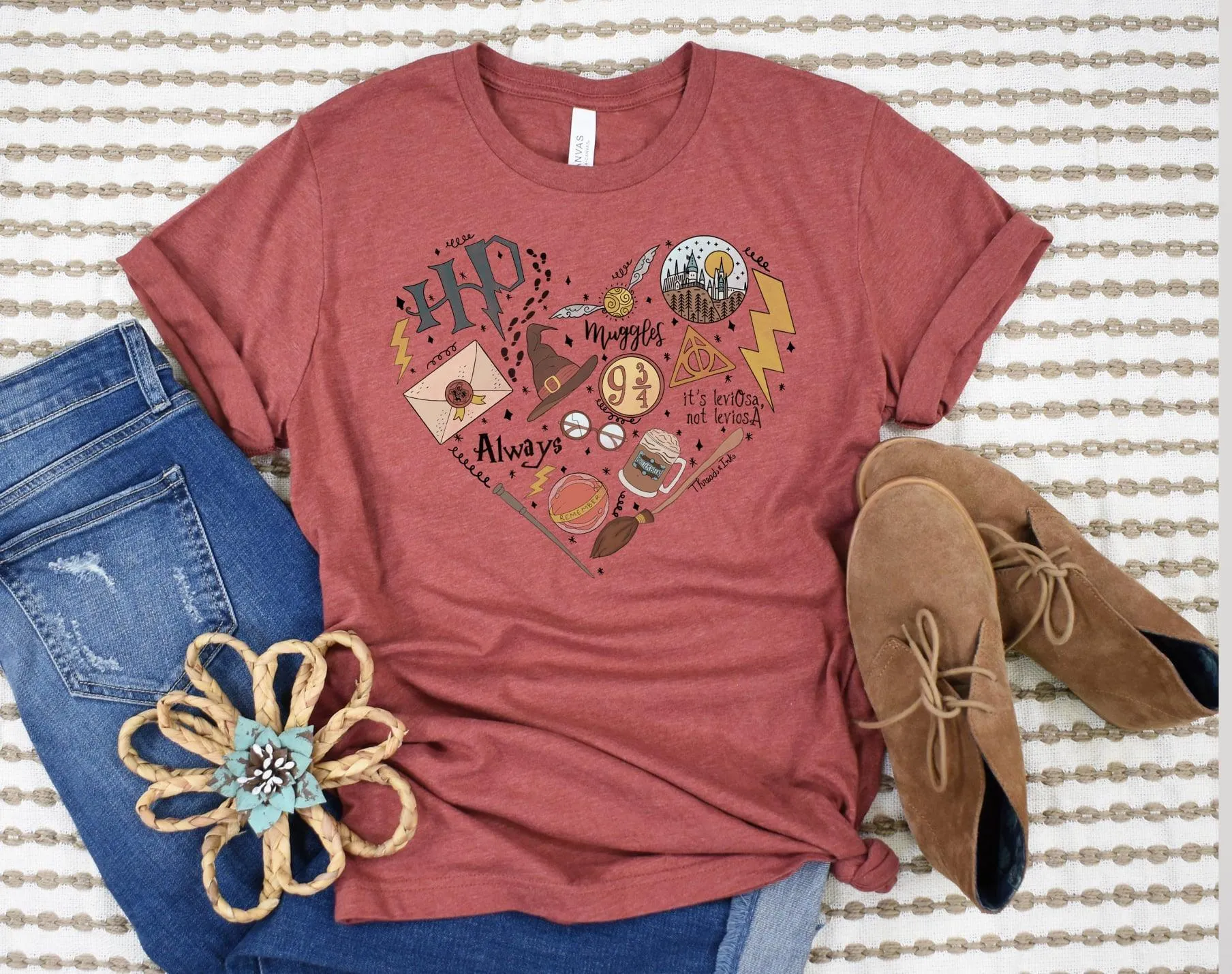 Hazel Blues® | HP Heart Graphic Tee