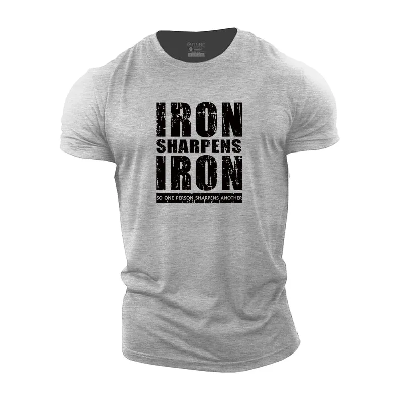Iron Sharpens Iron Cotton T-Shirt