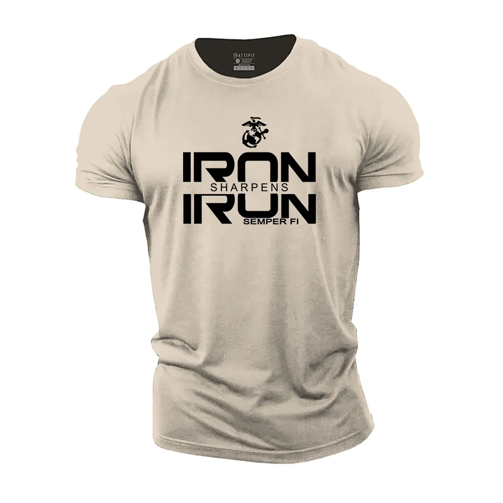 Iron Sharpens Iron Cotton T-Shirt