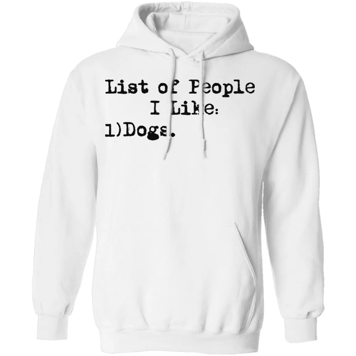 List Of People I Like T-Shirt
