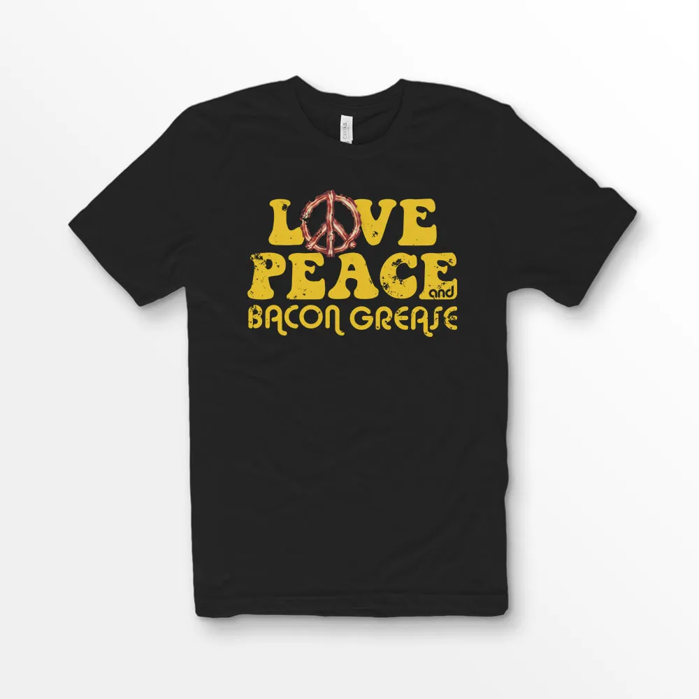 Love, Peace, & Bacon Grease Shirt