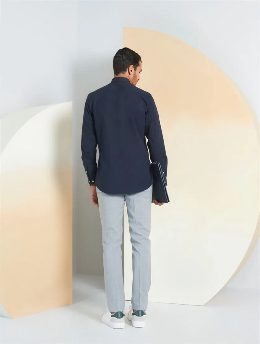 Perona   -   Mens-Shirts-Shirts-Finley-Pma-Ss24-350-S-Navy