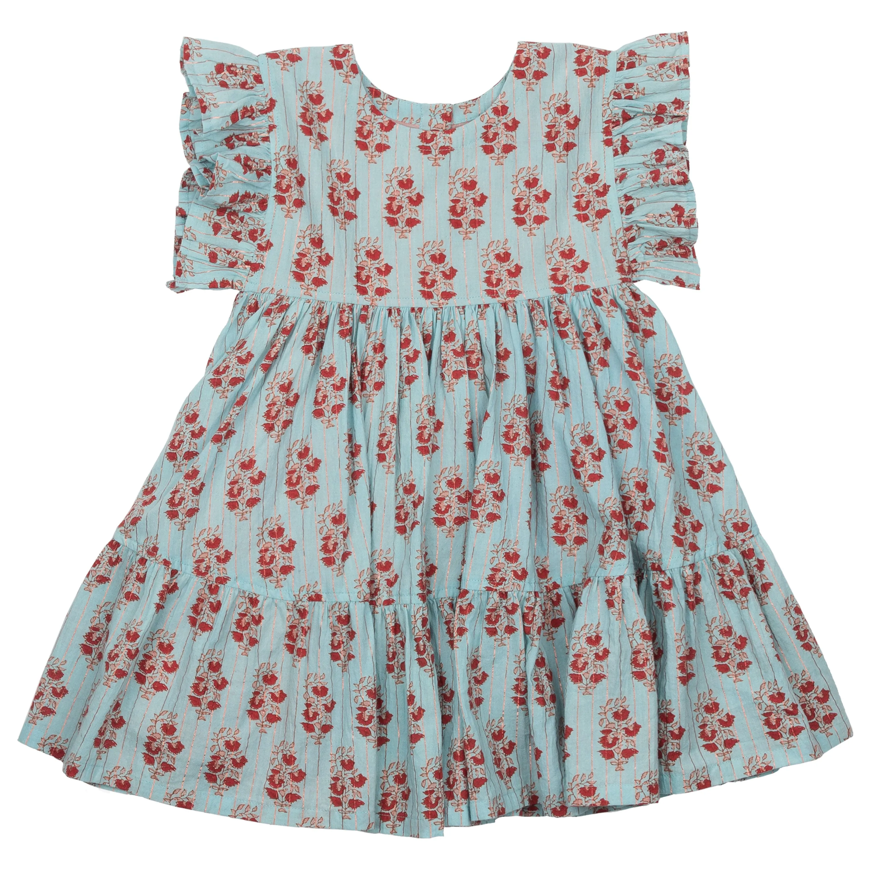 Pink Chicken Milky Beige Vintage Floral Kit Dress