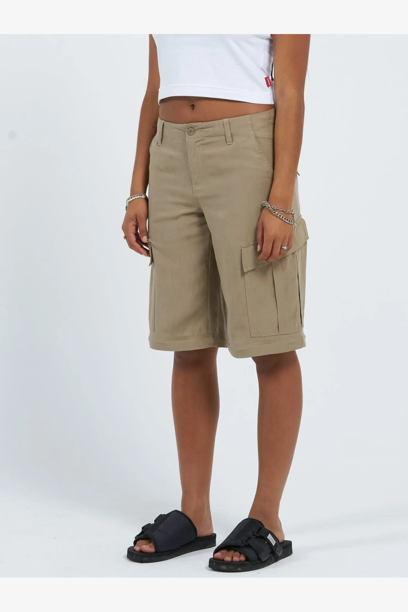 RECREATION ZIP OFF CARGO PANT - SANDY TAUPE