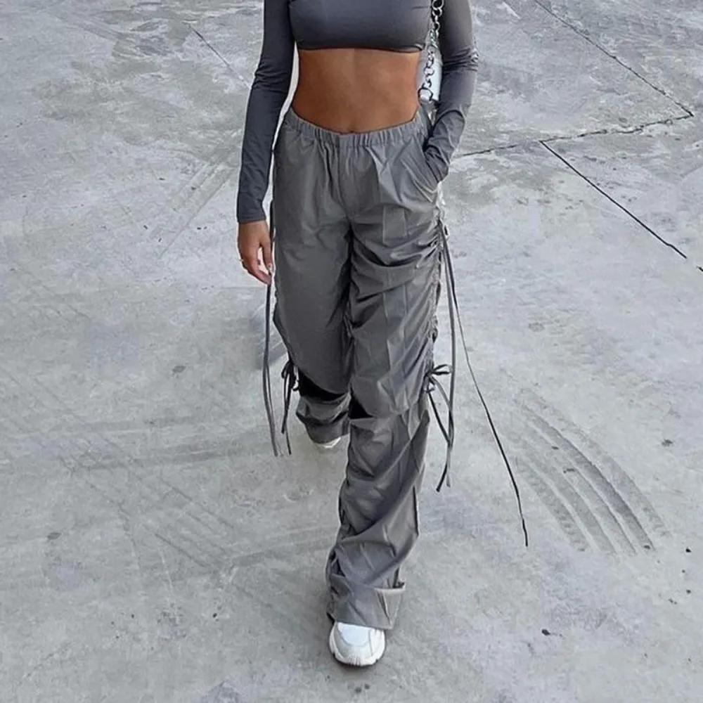 Women's Street Drawstring Cargo Pants
